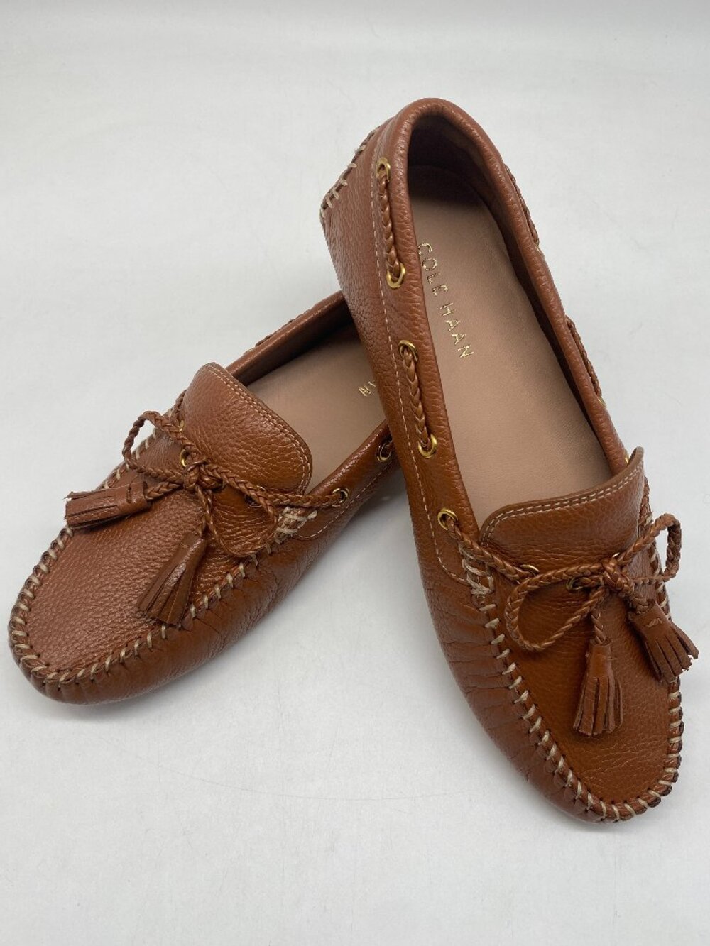 COLE HAAN GISSELLA DRIVERS BROWN US WOMEN SIZE 6.5B